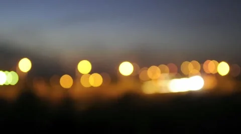Bokeh Timelapse Stock Footage 976207