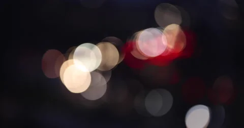 Bokeh Traffic Lights Video stock 146984666