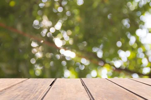 Bokeh from tree light Stock Photos