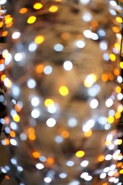 Bokeh from a tree Stockfoto's