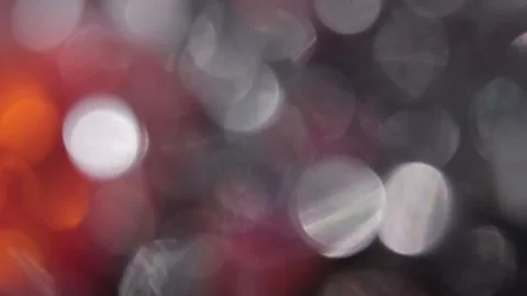 Bokeh video with multi-color full-screen white bokeh lighting beams 스톡 동영상 318058595