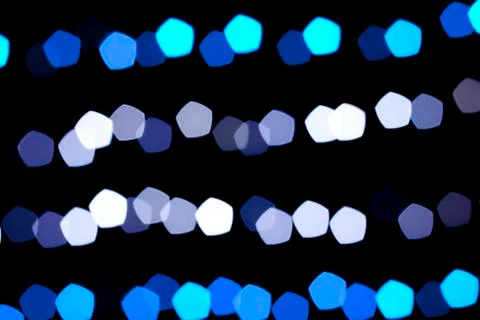 Bokeh on the wall Stock Photos