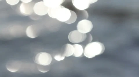 The Bokeh Water 3 Stock Footage 34647242