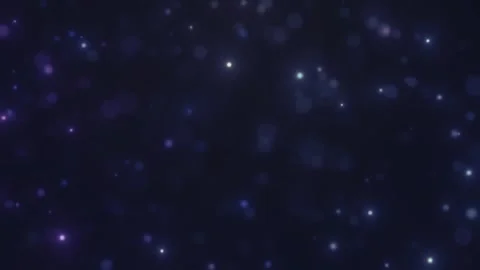 Bokeh white light bubbles waving blue screen Stock-Footage 259262330