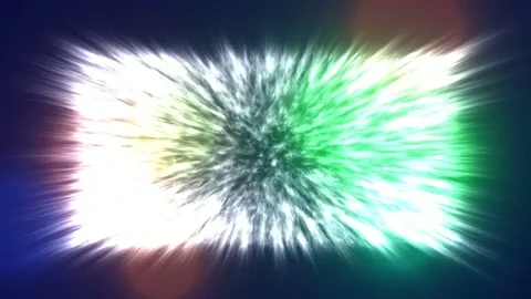 Bokeh White Title Screen Animation Stock Footage 275434610