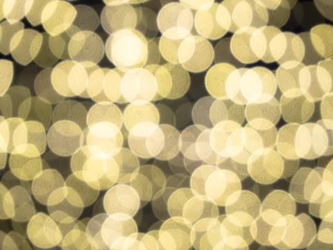 Bokeh Yellow Background Stock Photos