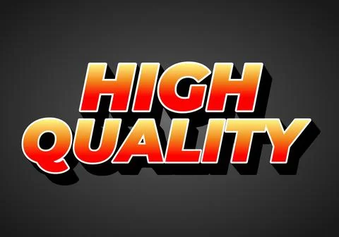 Bold 3D text High Quality with a gradient effect on dark background. Ilustración de archivo