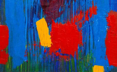 Bold abstract painting background Stock Photos