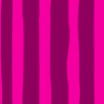 Bold abstract pattern featuring wavy vertical stripes in vibrant shades of pink Stock Illustration