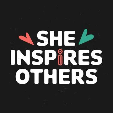 Bold and Empowering G?? A WomenG??s Quote Design for Strong and Ambitious Wom Stock-Illustration