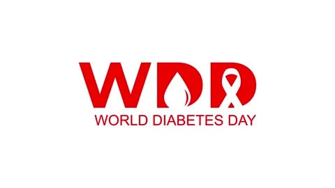 Bold and impactful, this typography design for Diabetes Awareness Day Stock Footage 282971349