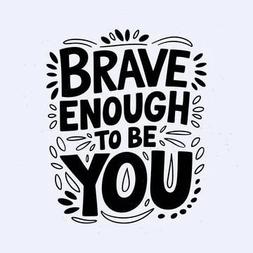 Bold and Uplifting G?? A WomenG??s Quote Design Celebrating Confidence Stock Illustration