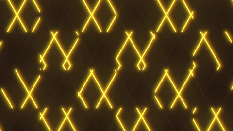 Bold and vibrant yellow lines pattern for web design or art project Vídeos de archivo 292965137