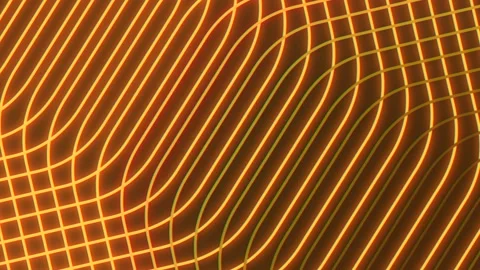 Bold and vibrant yellow lines on black background versatile graphic design Stock-Footage 292965713