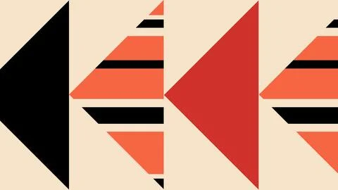 Bold Arrow-Inspired Abstract Background Stock Illustration