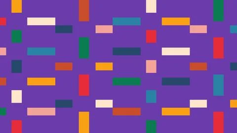 Bold bars on purple background イラスト素材