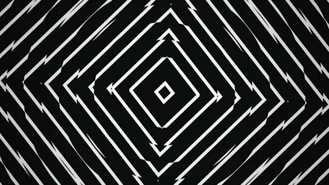 Bold black and white geometric patterns create striking Stock-Footage 339457808