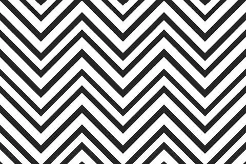 Bold black and white zigzag chevron pattern background Illustrazione stock