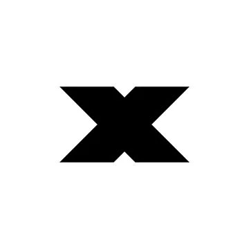 Bold black cross symbol isolated on transparent background 스톡 일러스트