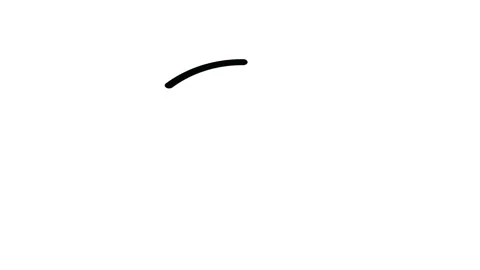 Bold black doodle marker highlight circling underline and strikethrough line Stock Footage 313457778