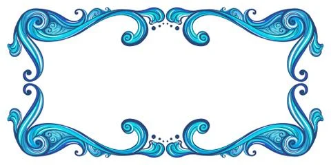 A bold border 스톡 일러스트
