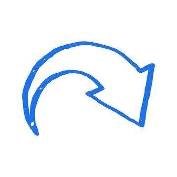 A bold, circular arrow icon for refresh, reload, or undo actions. A whimsical Stock Illustration