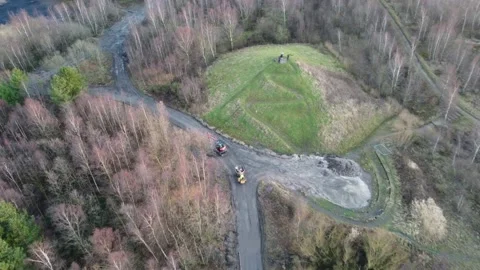 Bold collier moss, St Helens Stock Footage 167979393