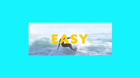 Bold Cut Out Black And White Titles Stock After Effects