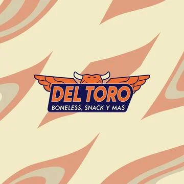 Bold “DEL TORO” logo Stock Illustration