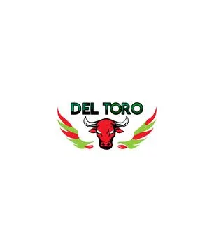 Bold “DEL TORO” logo Stock Illustration