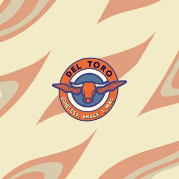 Bold “DEL TORO” logo Stock Illustration