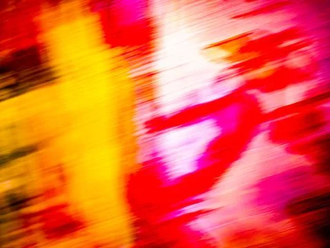 Bold Diagonal Abstract Motion Blur Texture with Red Yellow White Light Stre.. Ilustração Stock