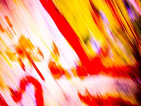 Bold Diagonal Abstract Motion Blur Texture with Red Yellow White Light Stre.. 스톡 사진