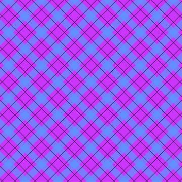 A bold diagonal checkered pattern Stock Illustration