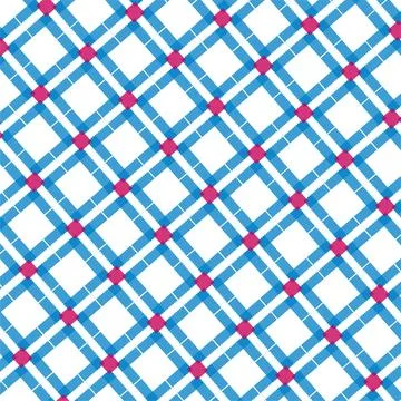 A bold diagonal checkered pattern Stock Illustration