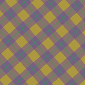 A bold diagonal checkered pattern イラスト素材