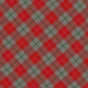 A bold diagonal checkered pattern イラスト素材