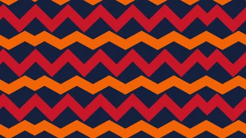 Bold &amp; dynamic abstract geometric animation footage in black, yellow, &amp; red. Video stock 231220023