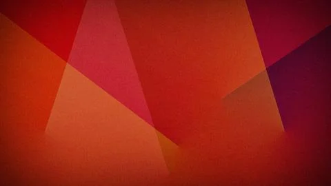 A bold geometric 4K background featuring deep shades of red, orange, and bu.. Illustrazione stock