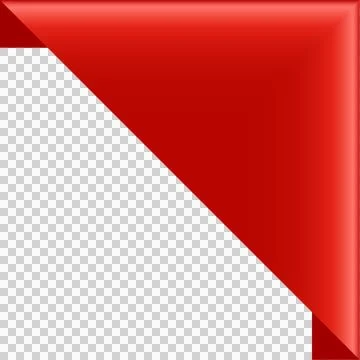 Bold graphic design featuring a vivid red corner accent against a stark bla.. Stock Illustration