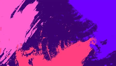 Bold Grunge Paint Stroke Background with Vibrant Texture Effect Stock-Illustration