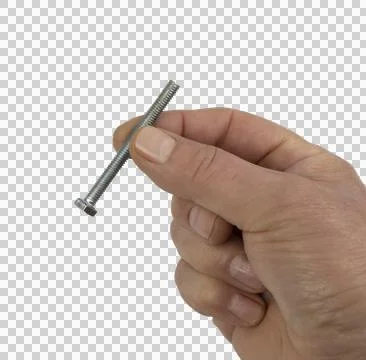 The bold in the hand Stock Photos