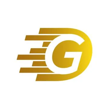 Bold initial GD Letter logo graphic design vector concept illustrations Stock Illustration