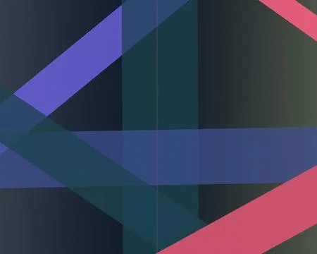 Bold intersecting ribbons create a dramatic navy composition accented with .. 스톡 일러스트
