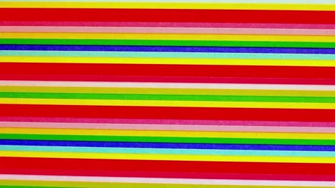 Bold Lines Of Color Rotating Clockwise Stock Footage 234306695
