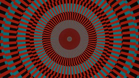 Bold pattern with swirling colors and shapes Stock Footage 339374250
