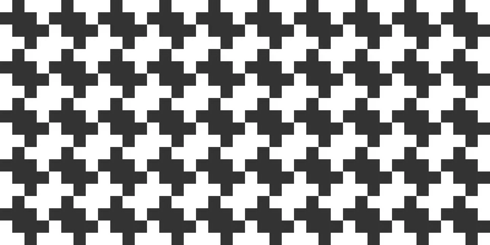 Bold Plus Tile Seamless Vector Pattern Illustrazione stock