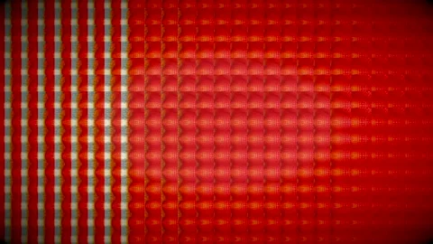 Bold red and orange herringbone pattern with a vibrant zigzag design. Stock Footage 266918823