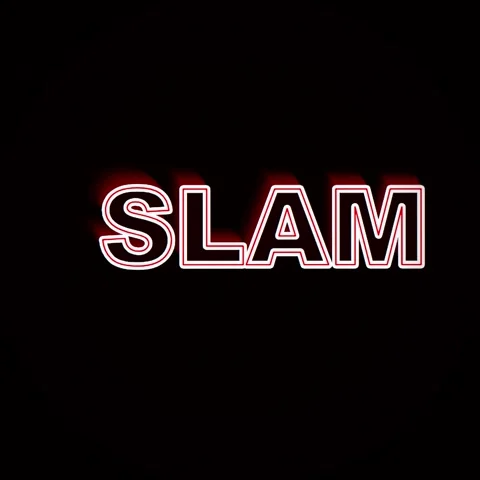 Bold Red and White Letter A Logo Reveal with Abstract Red Shadows Stock Footage 346282636
