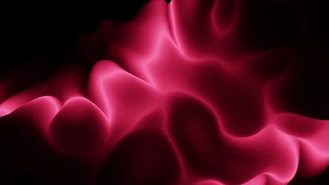 Bold red curved line on sleek black background Stock Footage 282361961